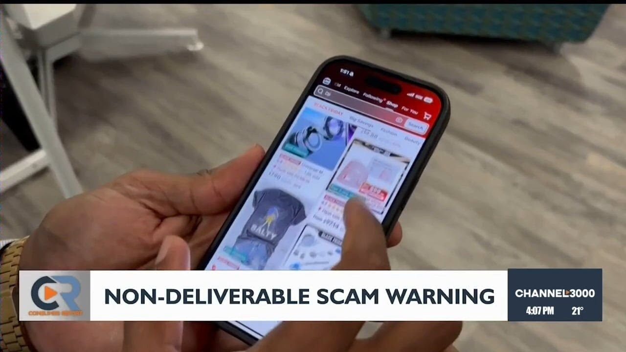 Consumer Report: Non-deliverable scam warning