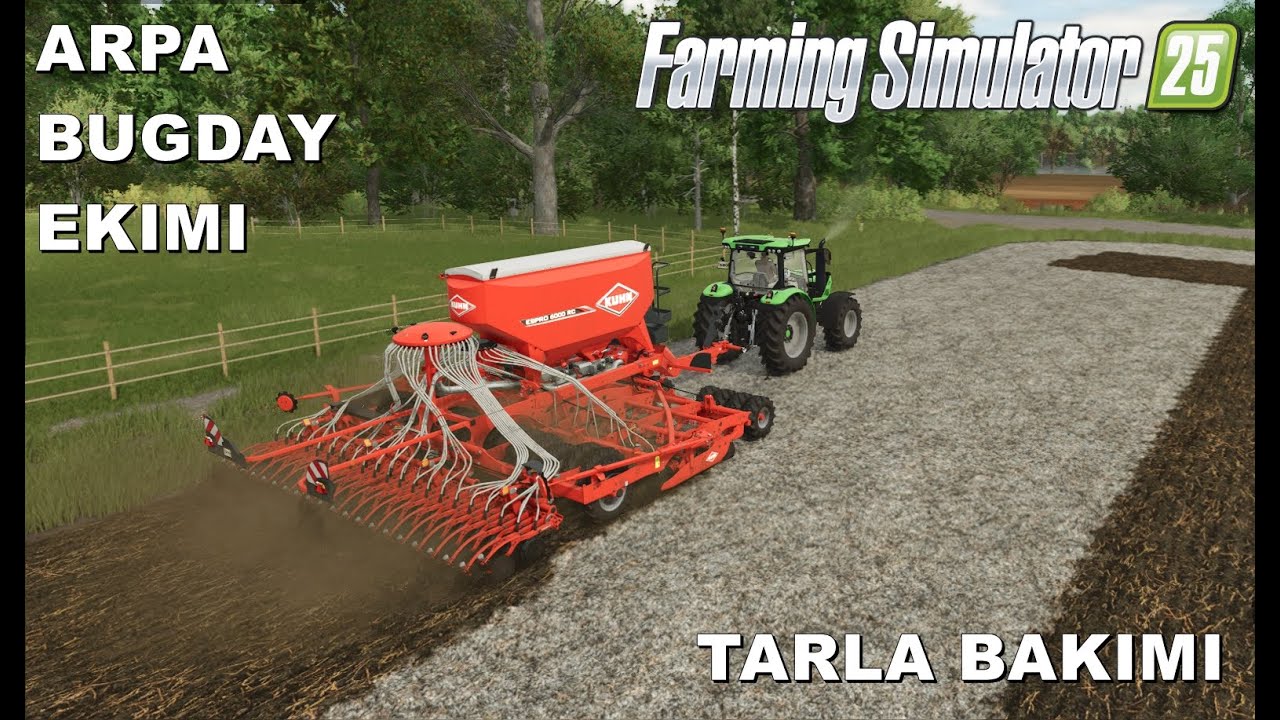 Arpa , Buğday Ekimi ve Tarla Bakımı I Farming Simulator 2025 #2