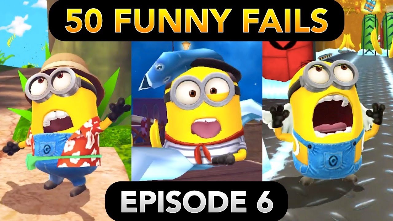 Minion Rush 50 FUNNY FAILS (Episode 6) | Pier 12, The Volcano, Holiday Lab
