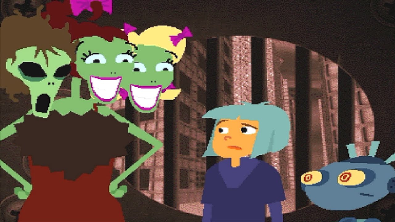 Headbone Interactive - Iz and Auggie: Escape From Dimension Q - 1996