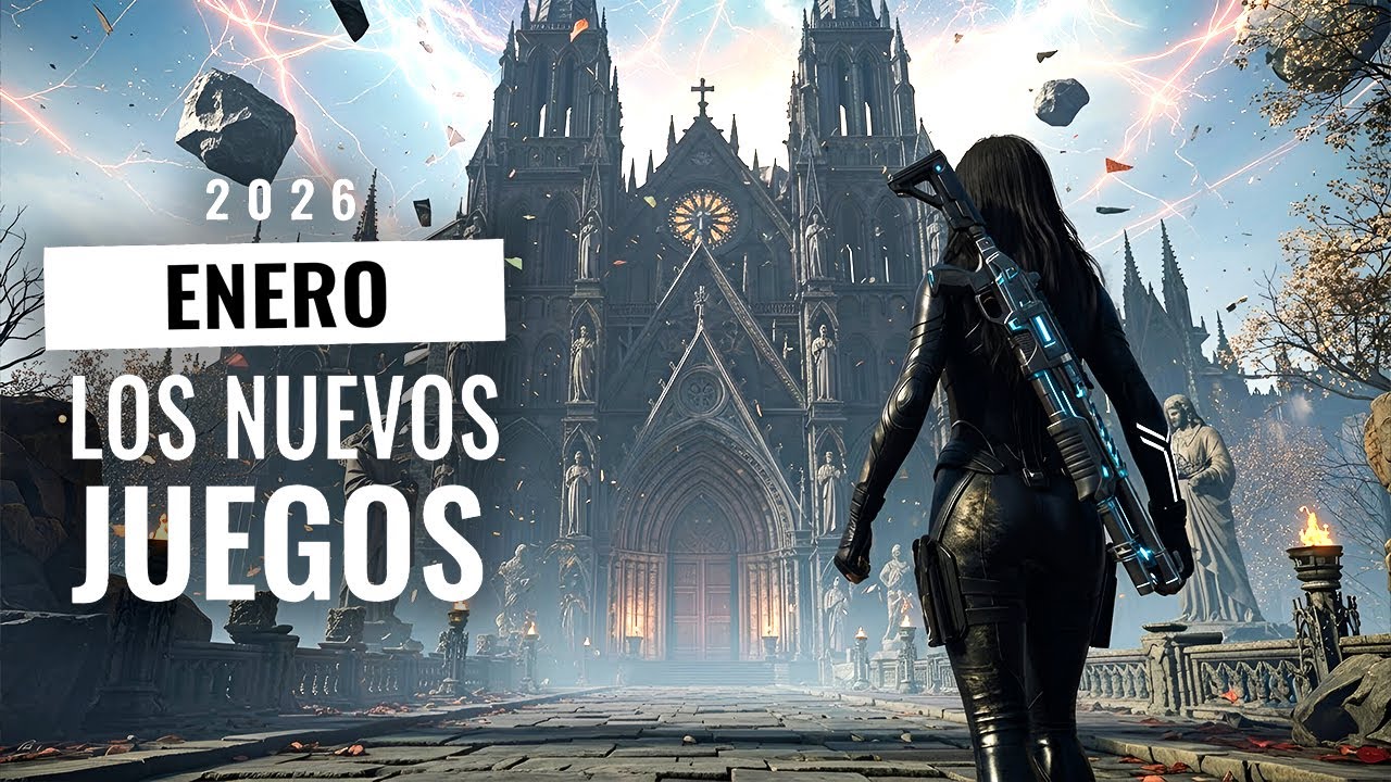 TOP 10 NUEVOS JUEGOS QUE MORIMOS POR JUGAR EN ENERO 2026! PS5, Xbox Series, PC y Switch 2
