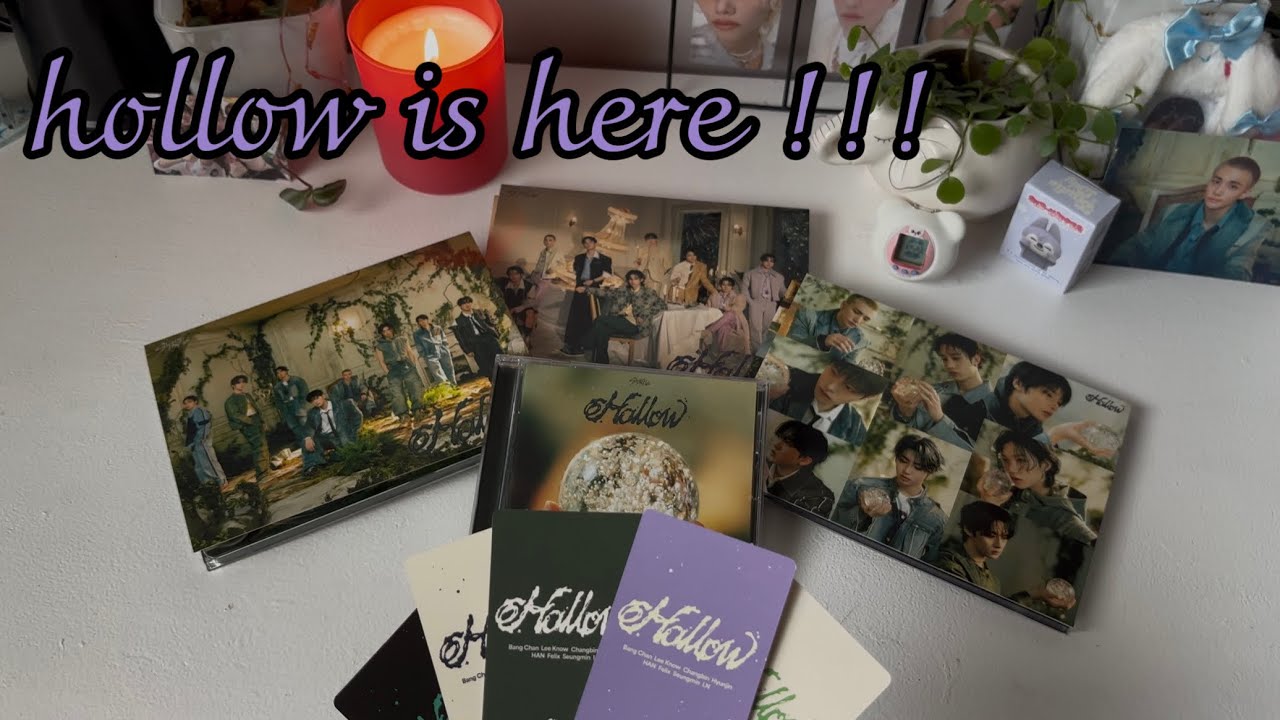 [UNBOXING] Hollow albums !!!