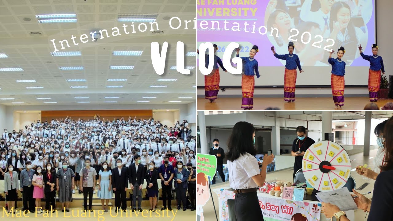 uni vlog | Staff at MFU International Orientation 2022