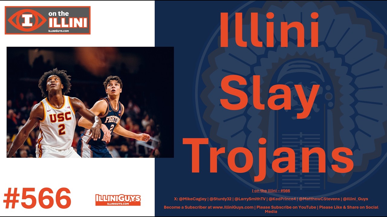 566 Illini Slay Trojans #illini #illinois #collegebasketball #basketball #bigten #b1g