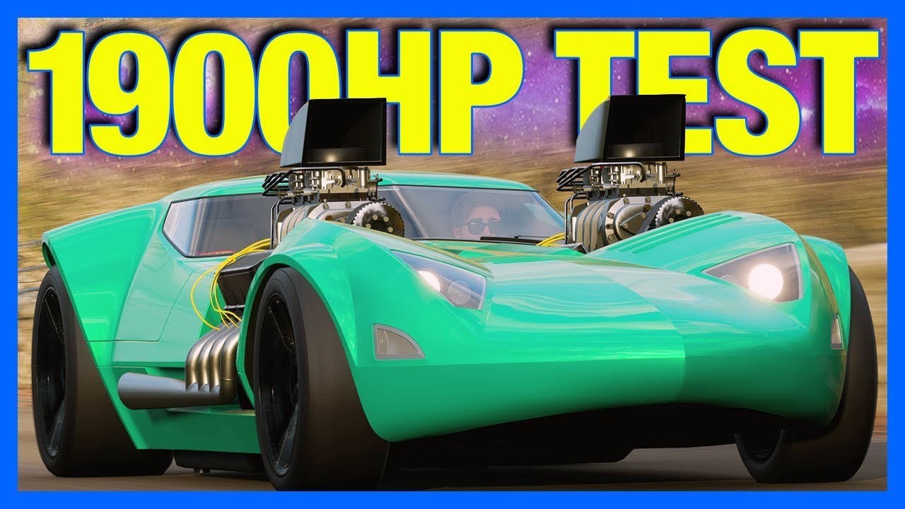 Forza Horizon 4: Hot Wheels Twin Mill мощностью 1900 лошадиных сил!! (Максимальная скорость, дрэг...