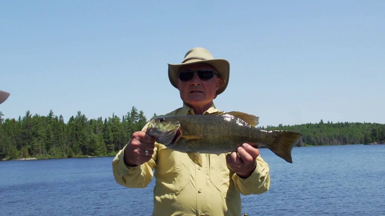 Smallmouth Bass Action | Marten River Lodge