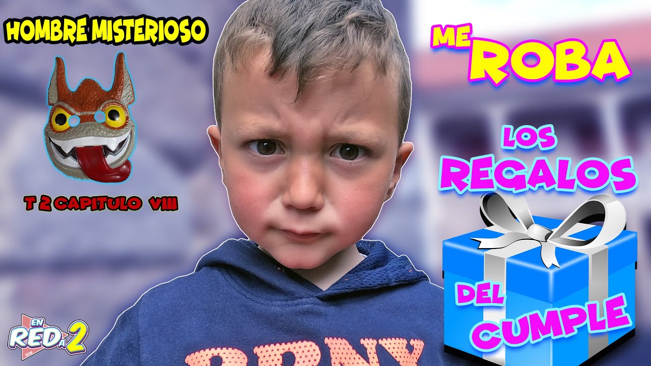 Hombre Misterioso T2 EP8 EL HOMBRE MISTERIOSO ME ROBA LOS REGALOS DE CUMPLEAÑOS Enreda2