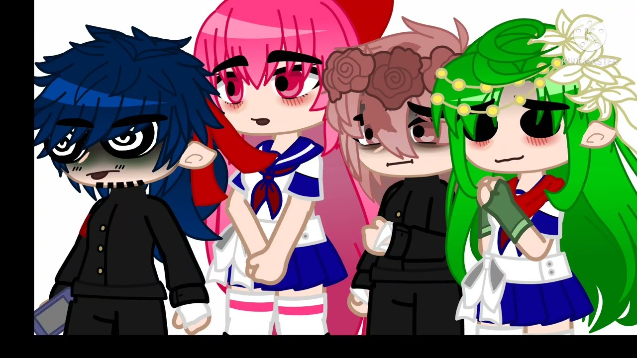 When Pippi & Ryuto Cuddle//Yandere Simulator//FT. Gaming Club Members + Otohiko//💕Pippi x Ryuto❤️