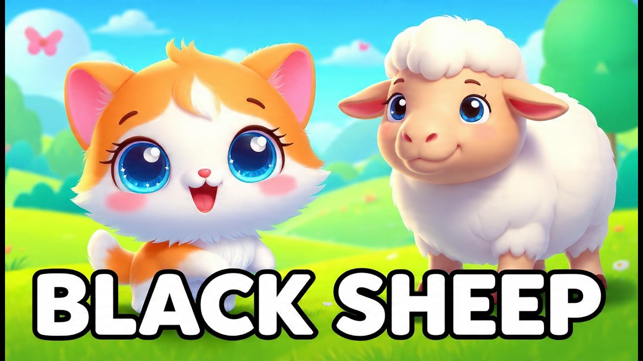 Baa Baa Black Sheep 🐑 | La Ovejita | Canción Infantil con Lulu