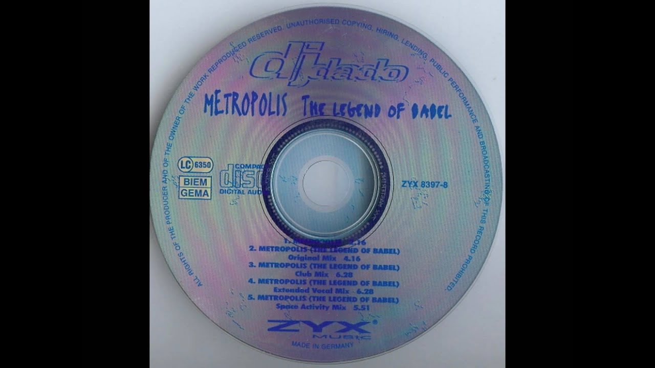 Dj Dado - The Legend Of Babel