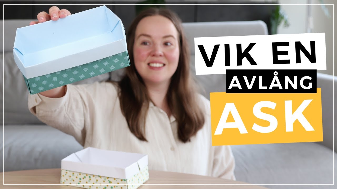 VIK EN ASK | avlång låda