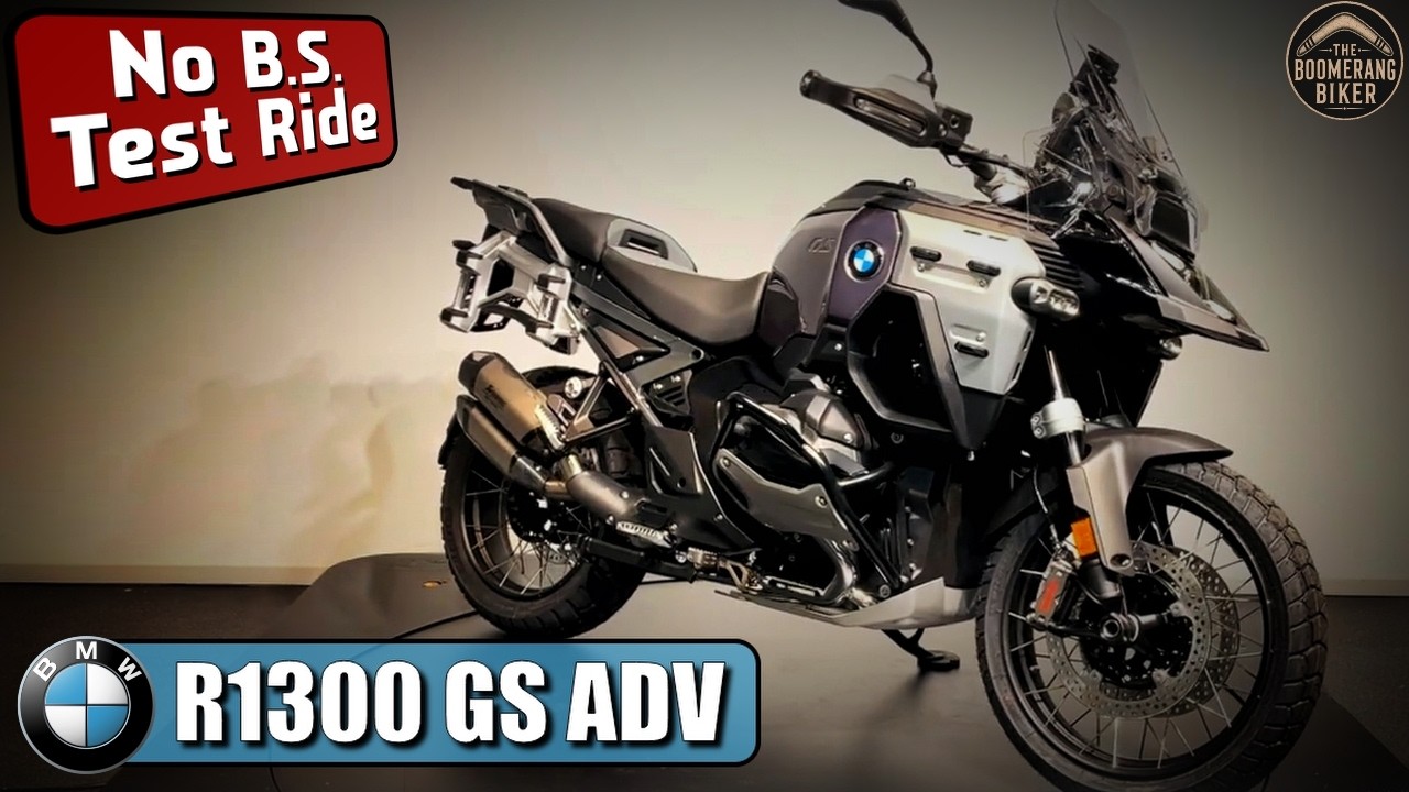 BMW R1300 GS Adventure Triple Black // A No B.S. Test Ride & Review // First Impressions