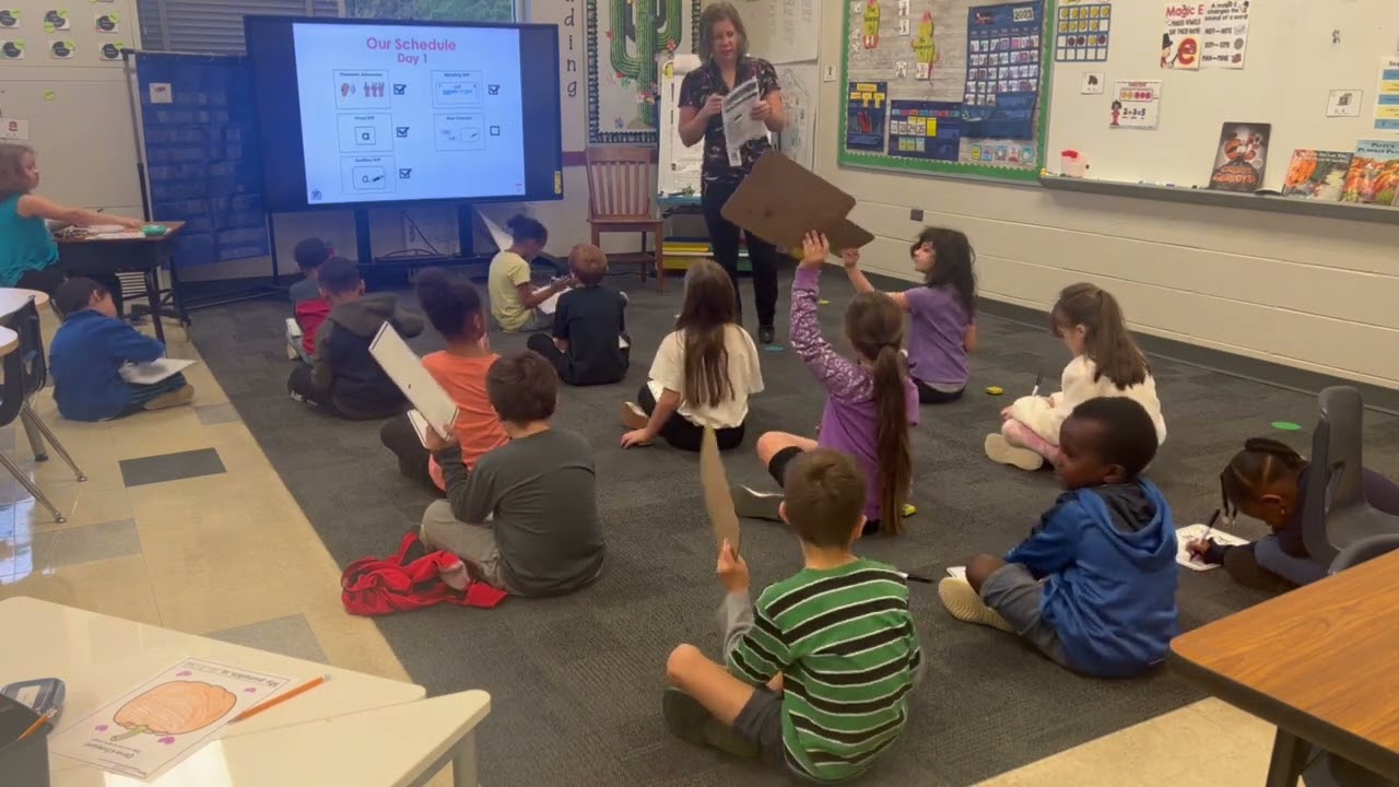 UFLI Lesson with 1st grade