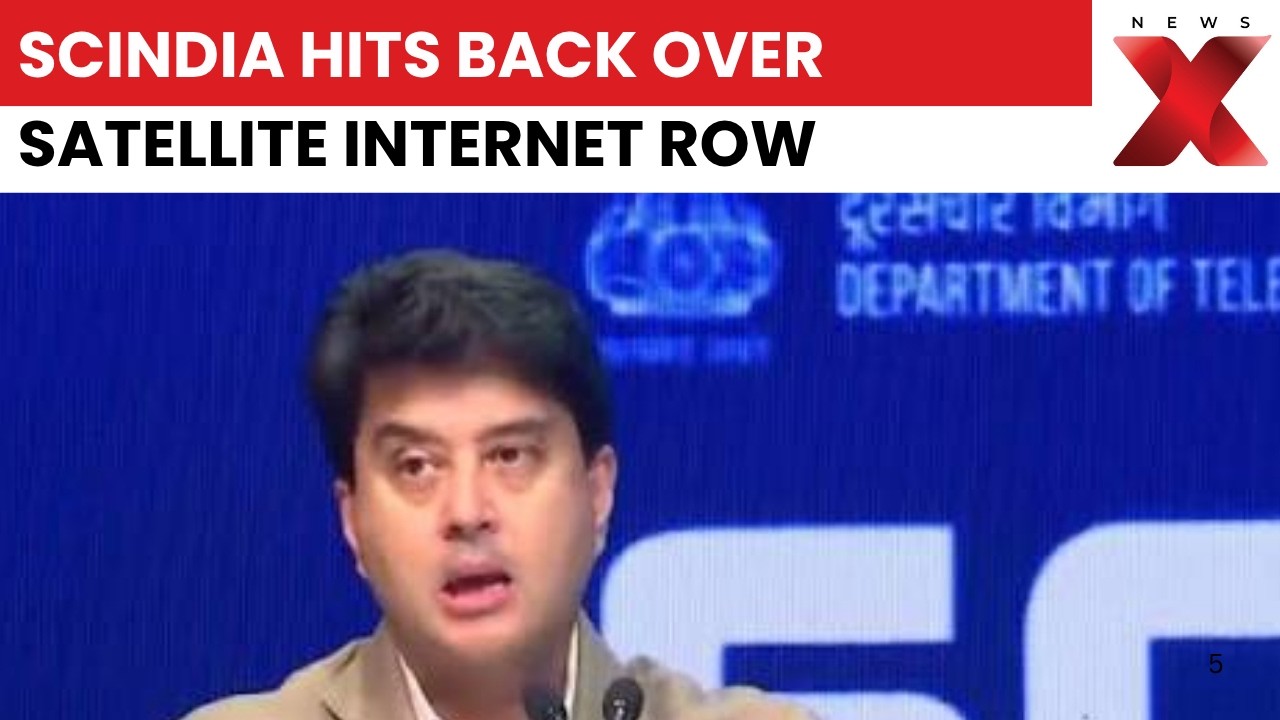 Jyotiraditya Scindia Responds To Rahul Gandhi Elon Musk Row Over Satellite Internet Licences