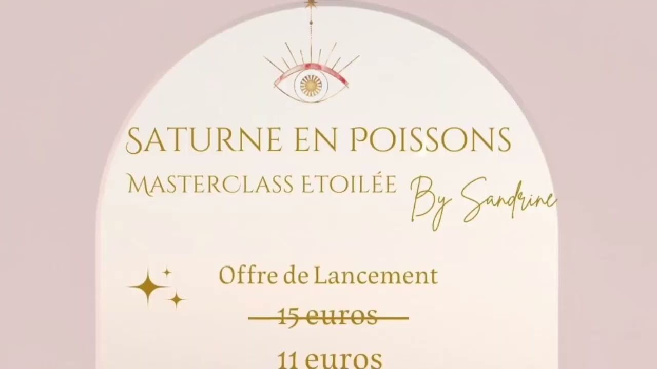 Saturne en Poissons ~ Voyage Astral, sonore & visuel
