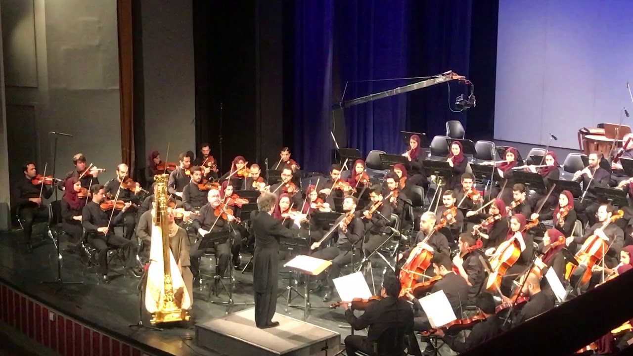 Concerto boieldieu by Tannaz Beigi 15 years old with Tehran Symphony Orchestra