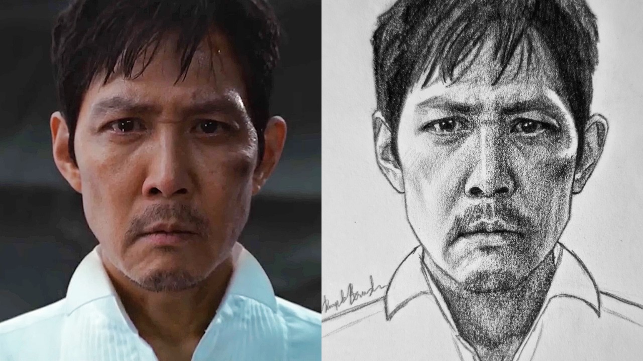 How To Draw GI-HUN Player 456 From Squid Game 3 | Step by Step Drawing Tutorial