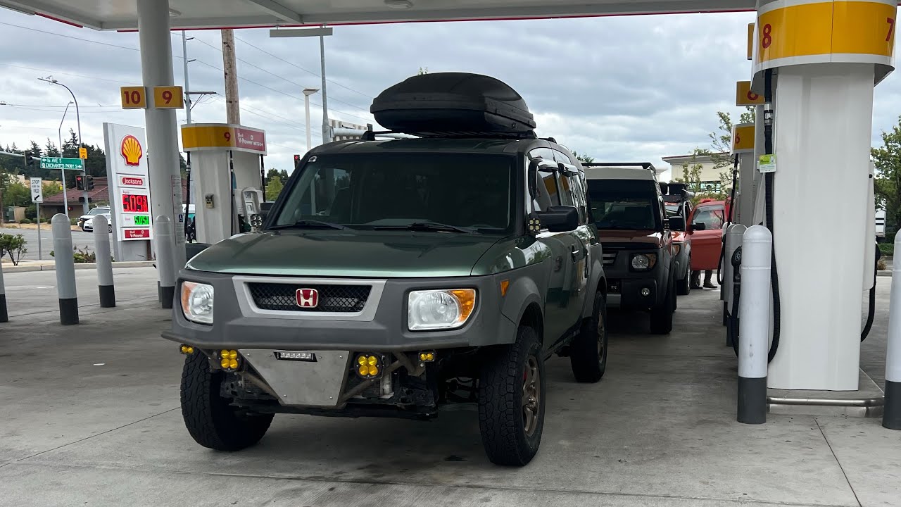 2024 Elements On The Dragon Trip - Day 1 - Honda Element New Upgrades