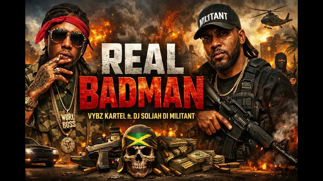 Real Badman - Vybz Kartel ft. Dj Soljah Di Militant 