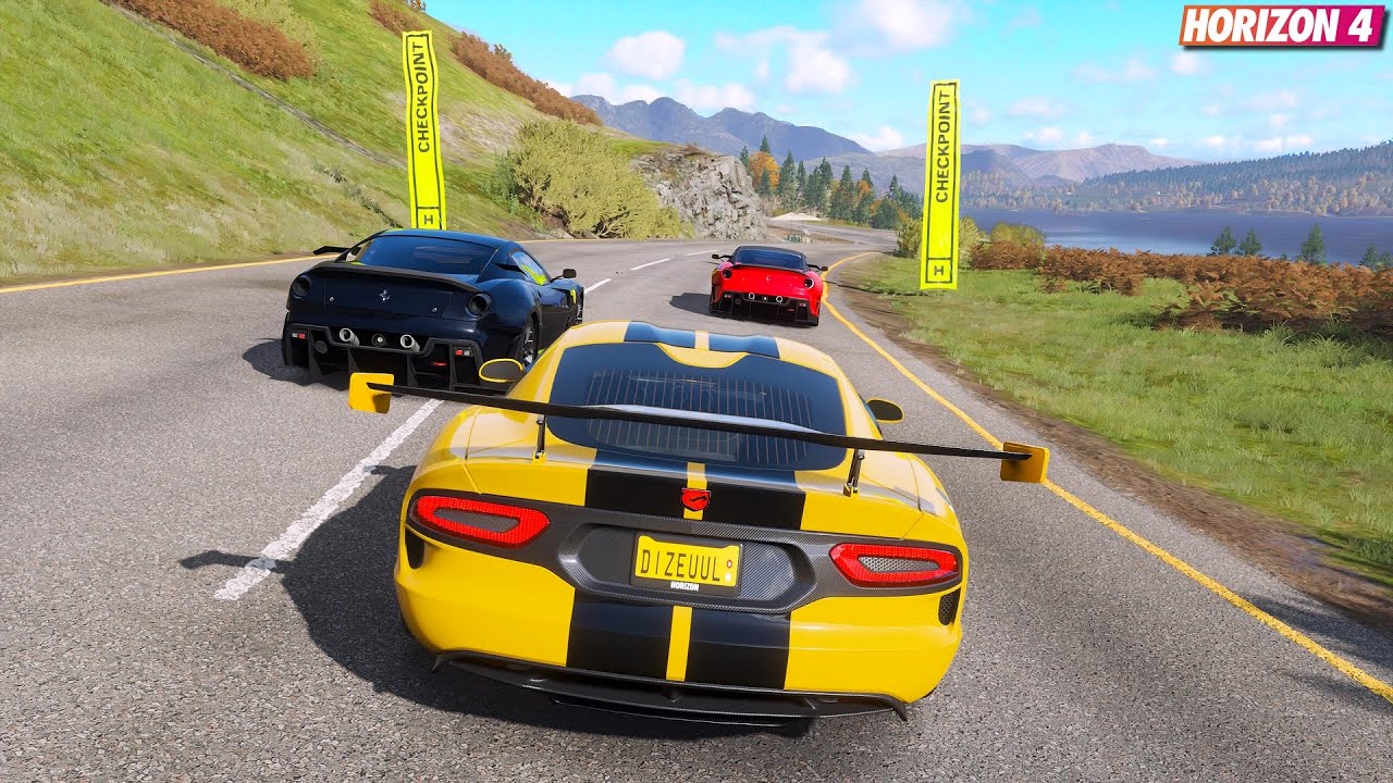 Forza Horizon 4 - 1,100HP ! Dodge SRT Viper GTS  | Goliath Race Gameplay