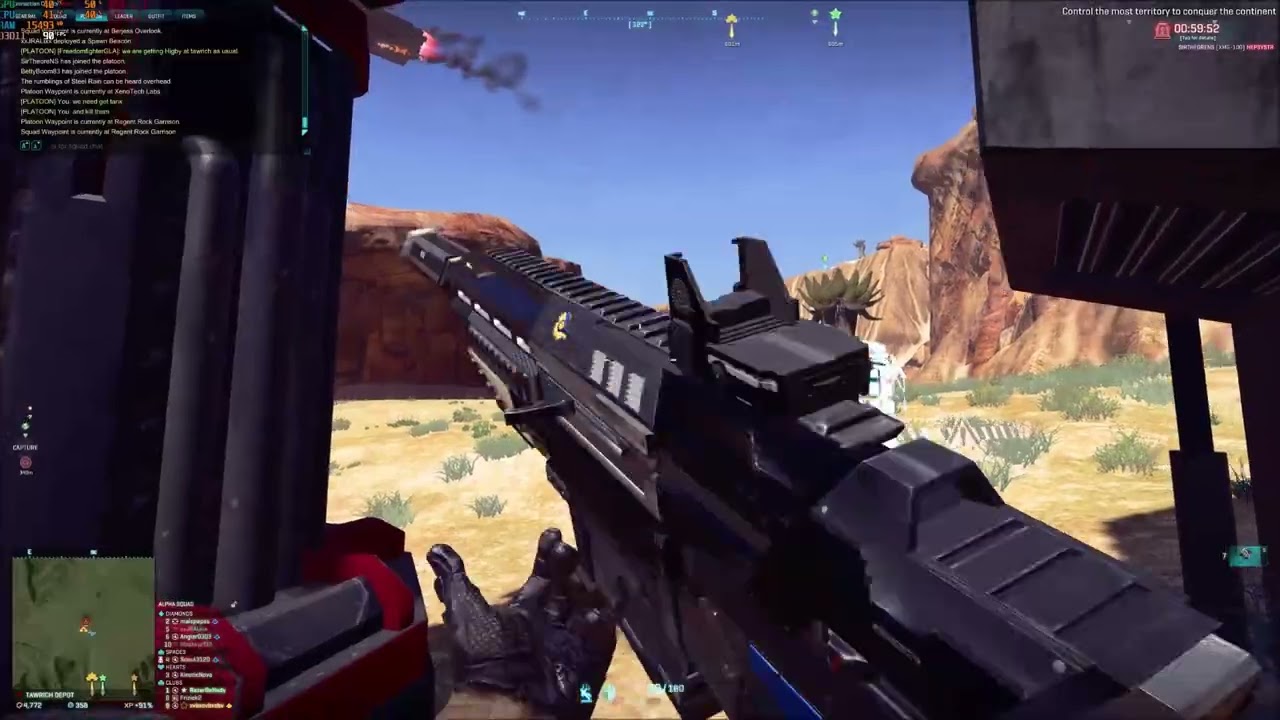 VX15 need more builders and tankers