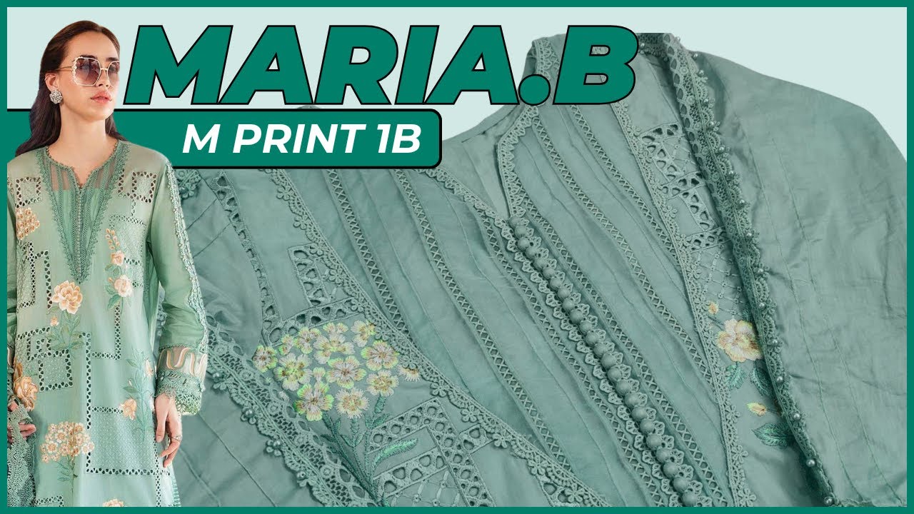 Maria B M.Print | Most Demanding Code 1B Stitching Look | Usman Fashion | Maria B #usmanfashion