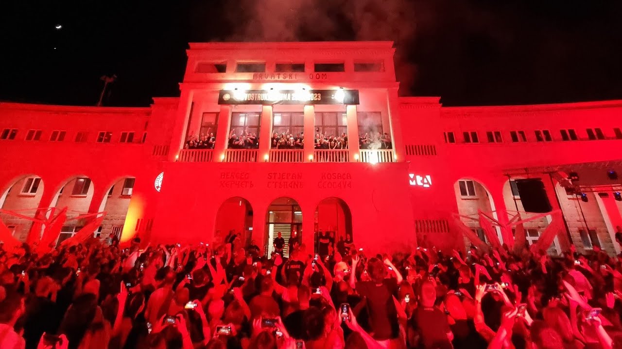 PROSLAVA DVOSTRUKE KRUNE | UŽIVO #HŠKZ ⚪🔴