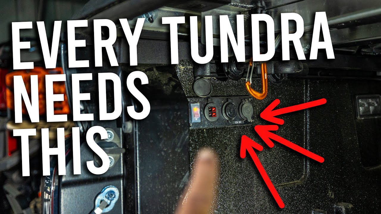 TUNDRA POWER DIALED - Upgrading My Electrical System For Better Usability In My 2024 Tundra