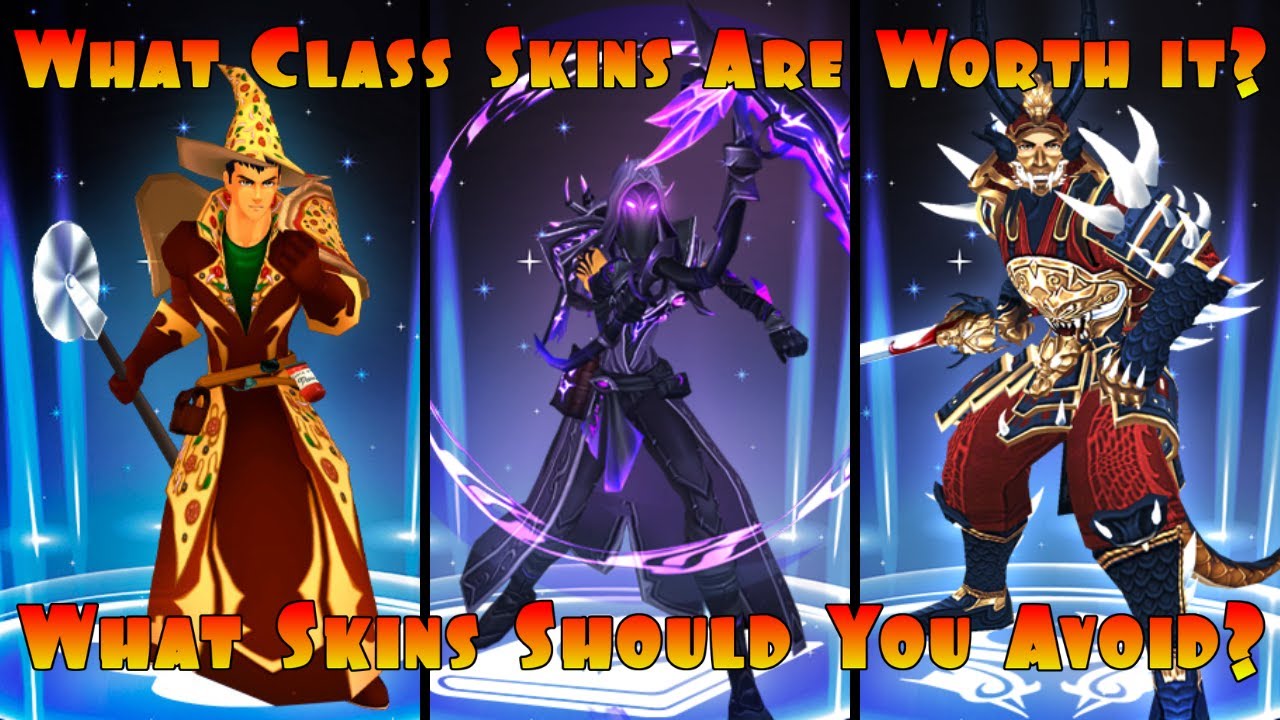 One Of These Classes Is AMAZING! One Isn't... Here's The Pros/Cons To Each Class Skin! AQ3D