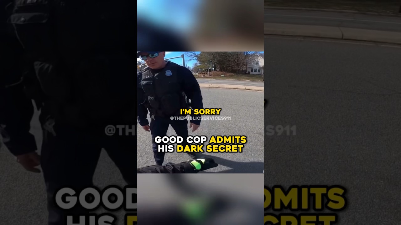 Good Cop Admits His Dark Secret @tsharabi4