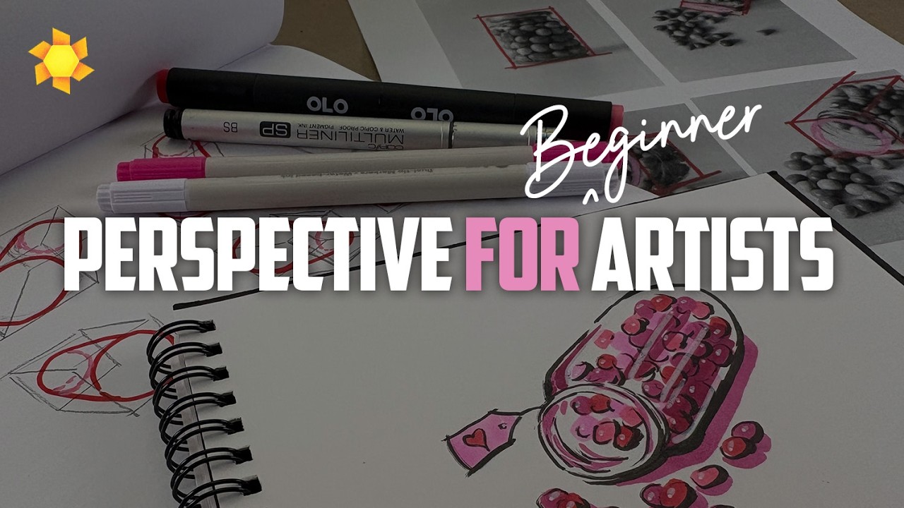 Perspective for beginner artists.... and a freebie to print and color