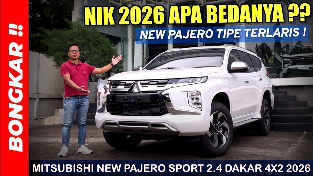 Bongkar!!  MITSUBISHI NEW PAJERO SPORT DAKAR 4x2 2026 || APAKAH ADA PERBEDAAN EXTERIOR & INTERIOR ??