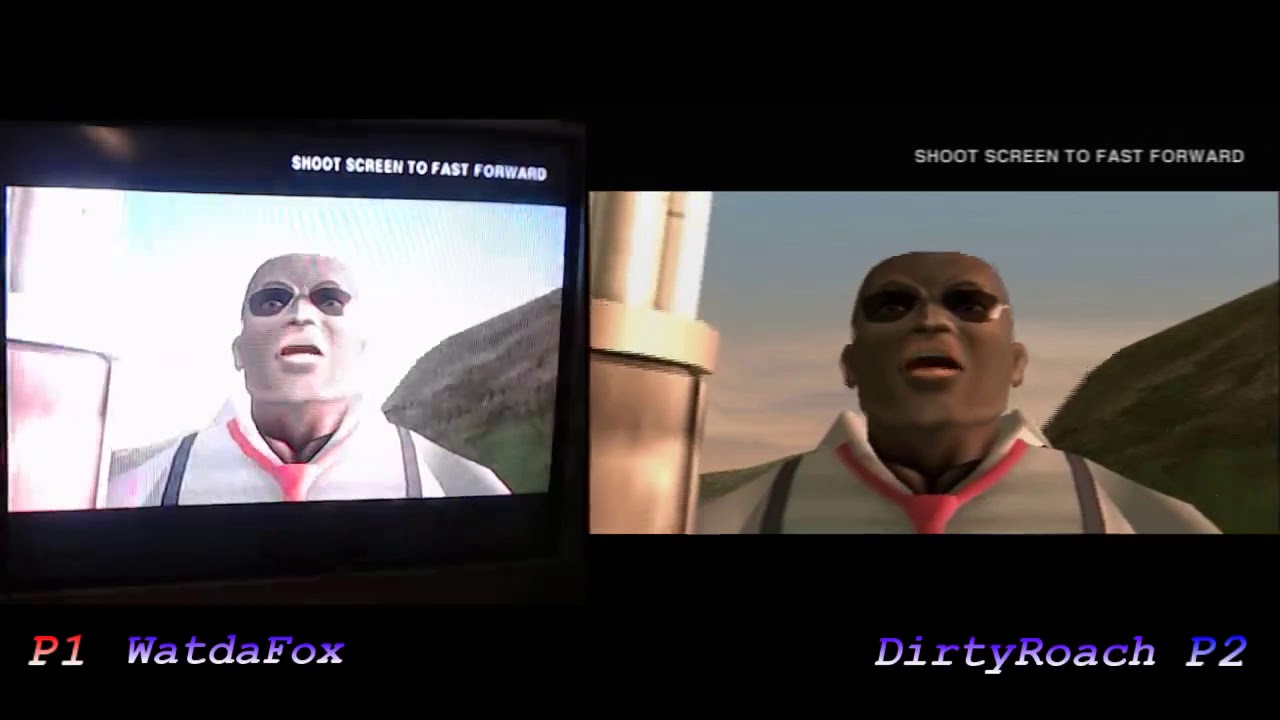 Time Crisis 2 (PS2) - 2P Link Mode - 12'26