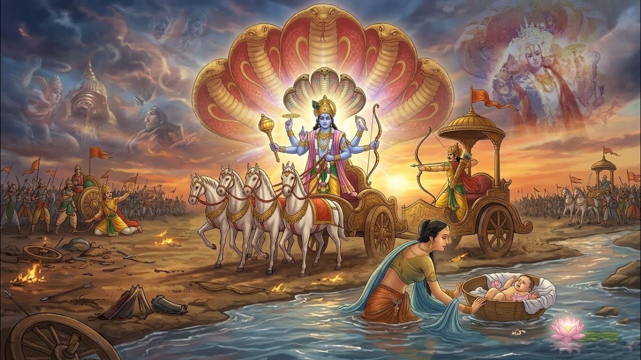 Why Krishna Cried for His Enemy: The Legend of the Unlucky Warrior | Krishn Ke Marg | Telugu 