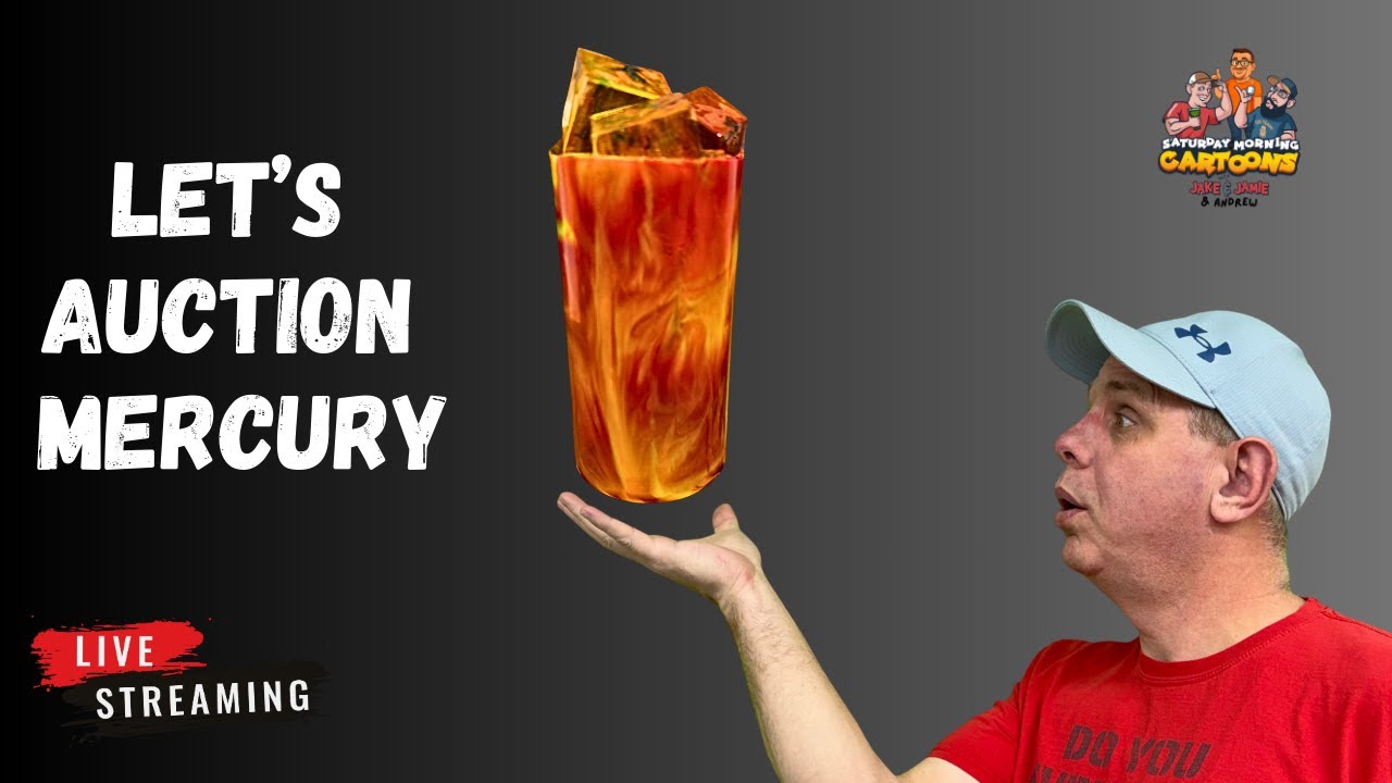 Casting Handles and AUCTIONS! - LIVE Resin Casting