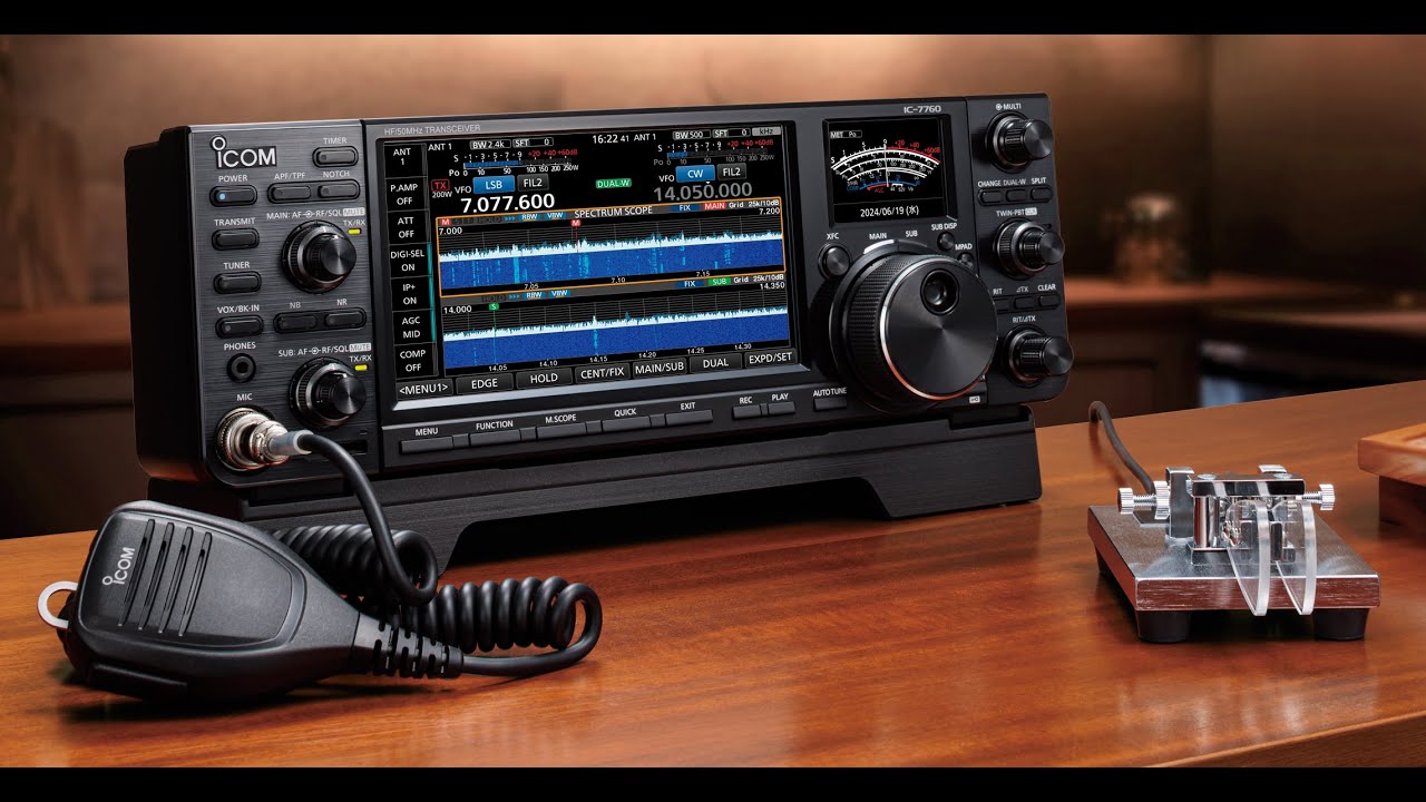 Icom IC-7760 & RC-7760: Build Your Own Remote HF Radio Station