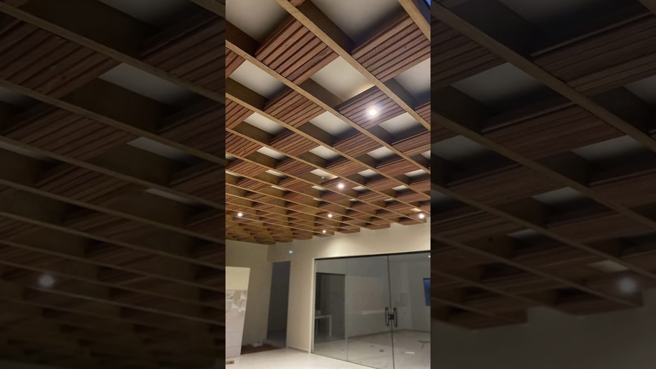 Wood Ceiling Design Trends : Wood Ceiling Ideas for Interior Design घर दिखेगा सबसे अलग! #shorts #yt