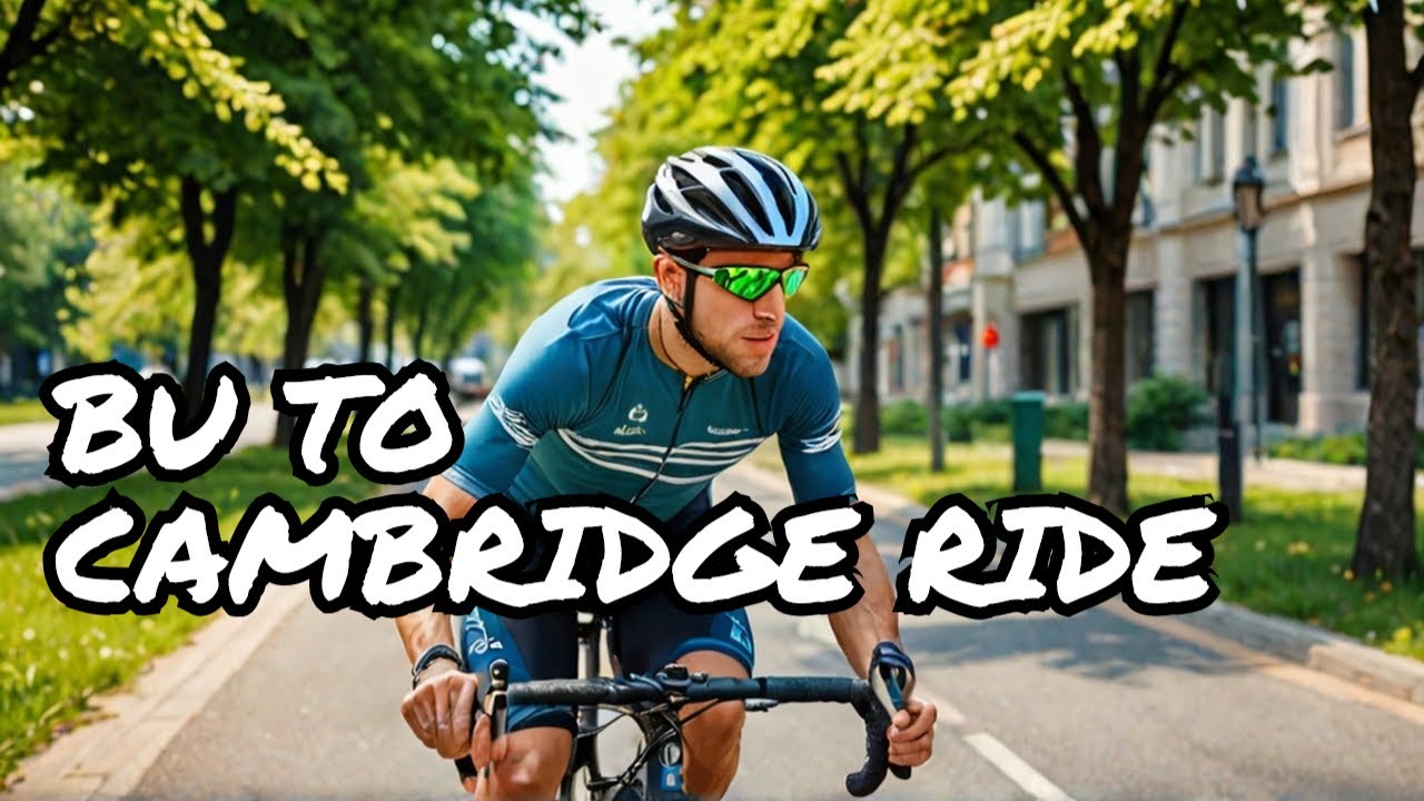Boston Cycling Route - BU to Cambridge Central🔴