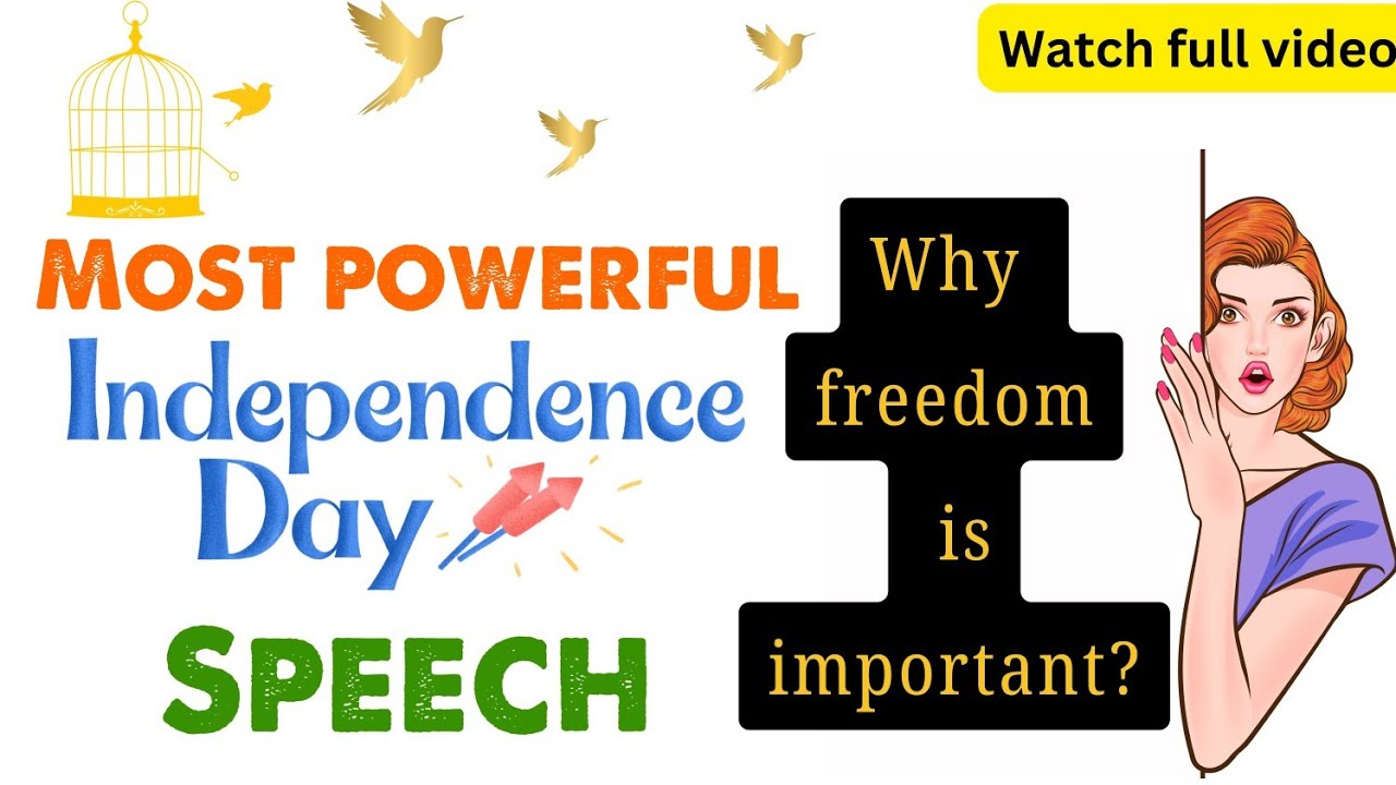 Independence day speech in english | 2024 Independence day speech #15augustspeechinenglish