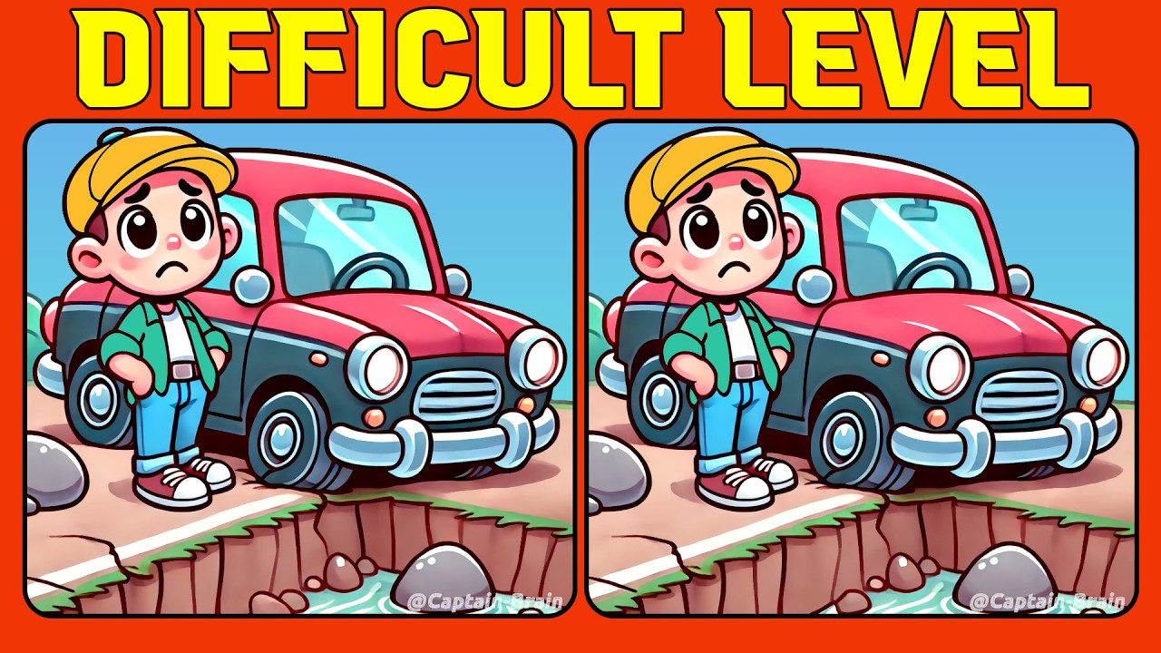 🧠🧩Genius Level Spot the Difference Challenge!《Extreme Edition》