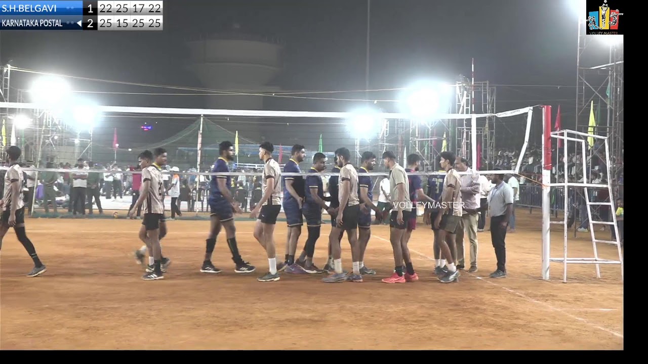 SPORTS HOSTEL BELGAVI  VS KARNATAKA POSTAL  |KARNATAKA STATE OLYMPICS VOLLEYBALL TUMAKUR  2026