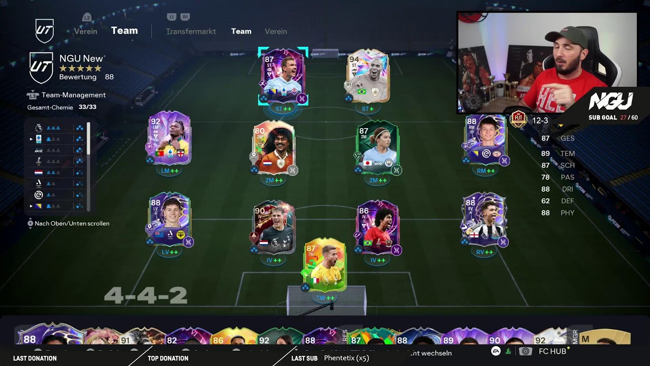 LIVE: RTG WEEKEND LEAGUE GRIND MIT R9 & DZEKO IM STURM 🔥 | FC 26