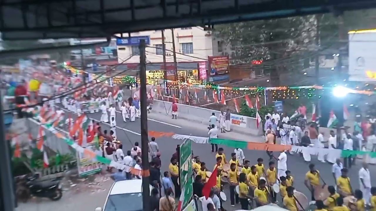 UDF പുതുയുഗ സന്ദേശയാത്രക്ക് കോതമംഗലത്ത് വൻ സ്വീകരണം ✌️#udf #congress #kerala #kothamangalam 