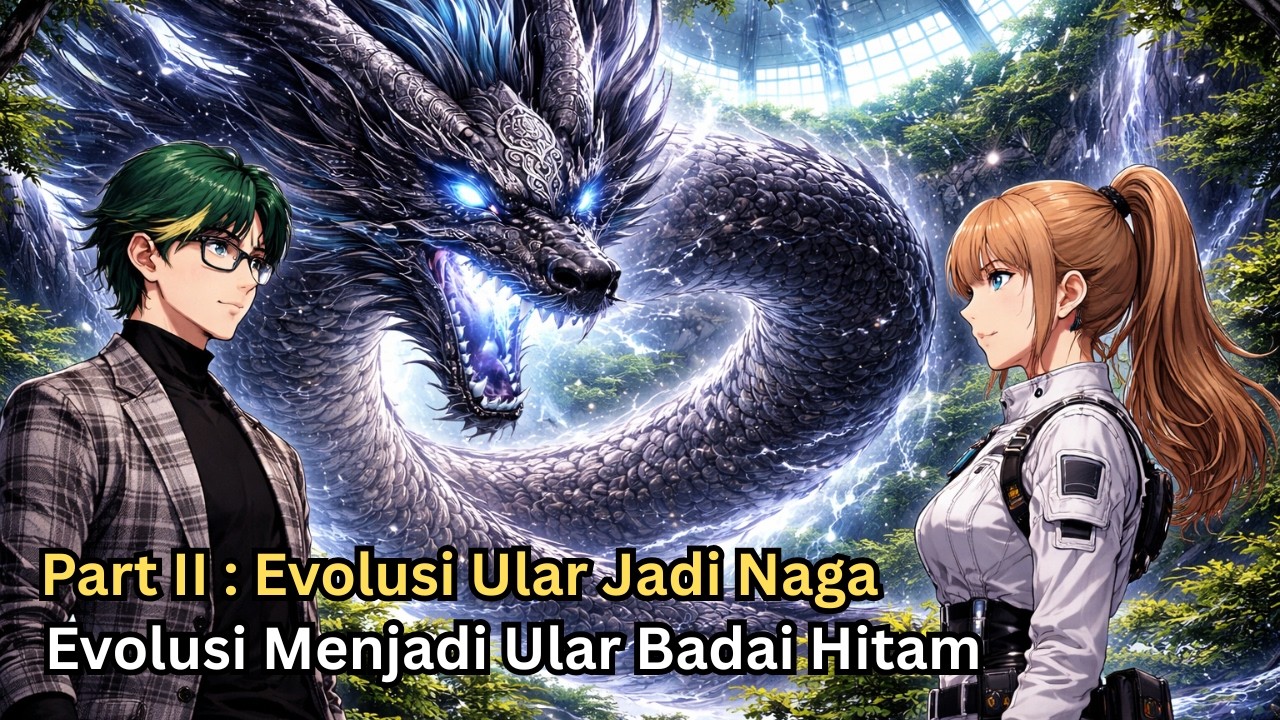PART 2 EVOLUSI MENJADI ULAR BADAI HITAM | PERTEMUAN DENGAN MIRA