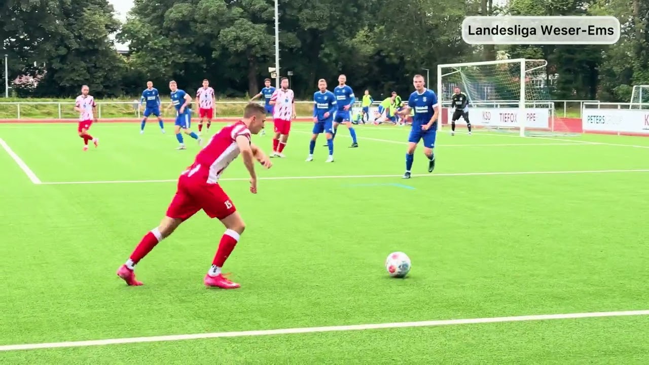 Auftaktspiel Landesliga Weser-Ems 2025/26 - TuS Esens - SV Brake - 02.August 2025