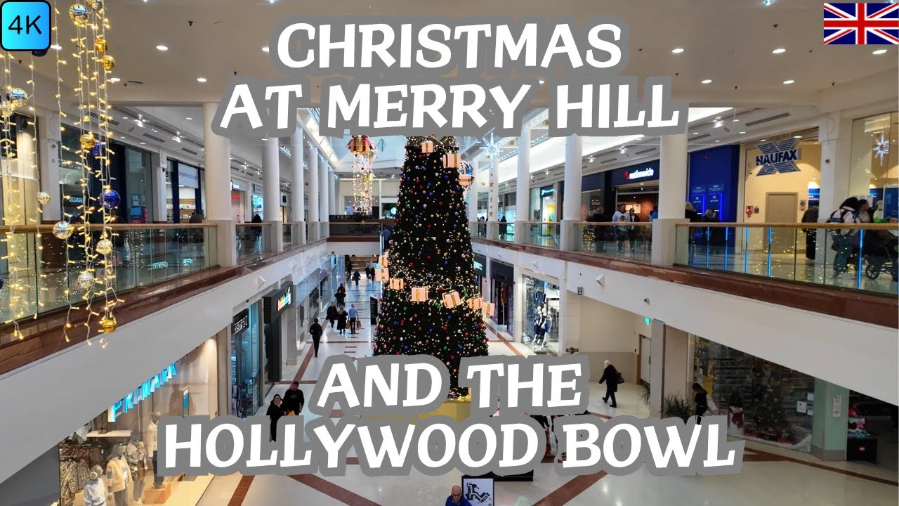 Exploring Merry Hill&rsquo;s Christmas Wonderland & Hollywood Bowl Fun! 🎁2024