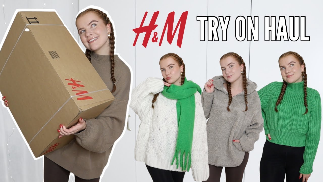 HYGGELIGT H&M HAUL + TRY ON ♡ Amalie Sode
