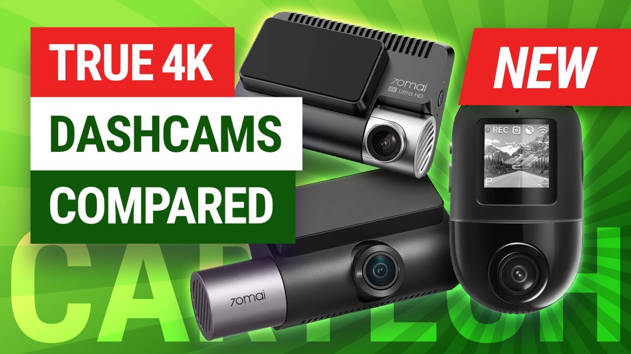 Which is the Best 4K Dashcam from 70mai? TRUE 4K Cashcams Tested & Compared