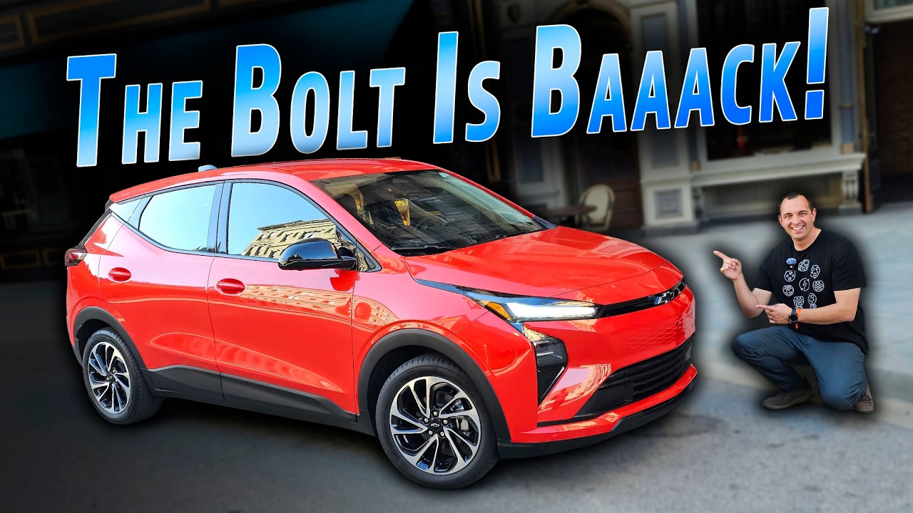 Первый взгляд на Chevrolet Bolt 2027 года | Самый дешевый электромобиль Америки возвращается!