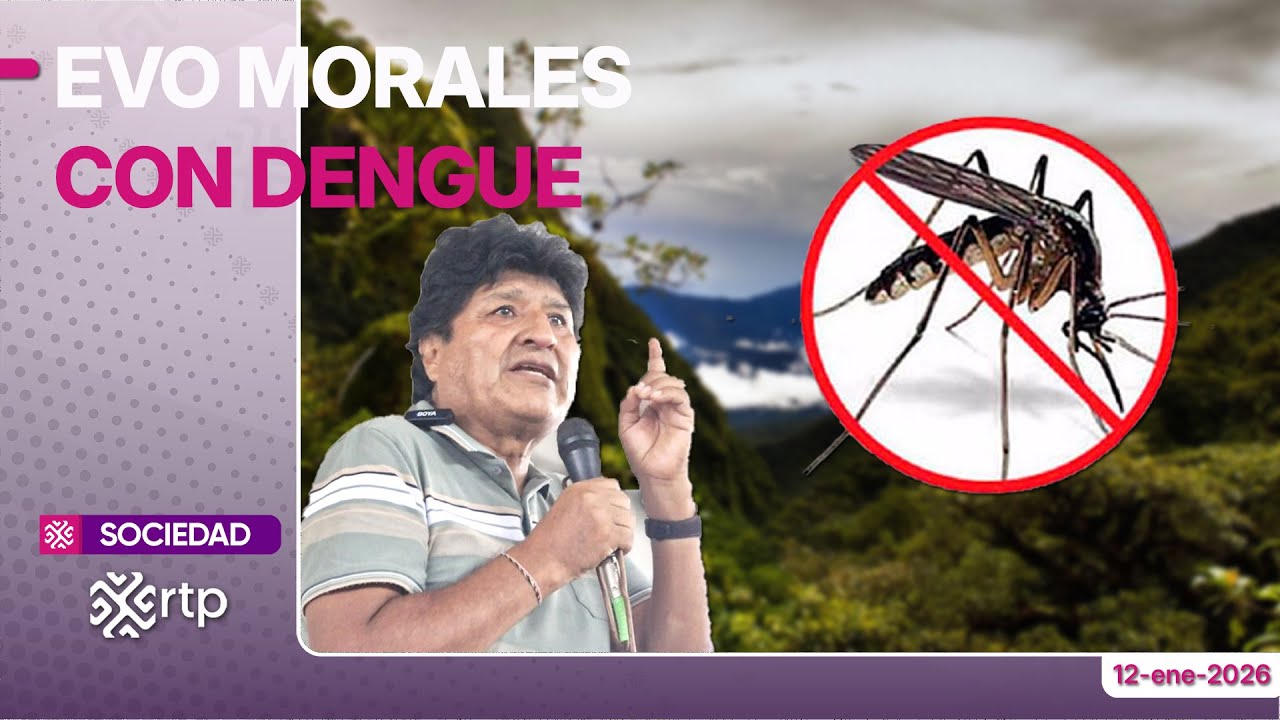 Evo Morales tiene dengue y no asisti&oacute; a su programa dominical.